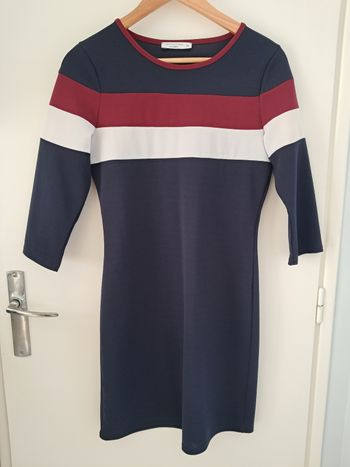 Robe manche mi longue-3/4 taille 36