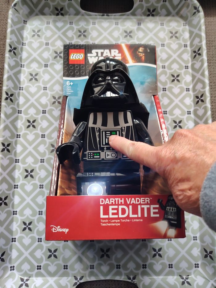 Lampe torche Lego dark Vador star wars neuve