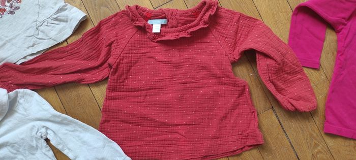 Lot de 6 tee shirt manches longues 86cm - photo numéro 7