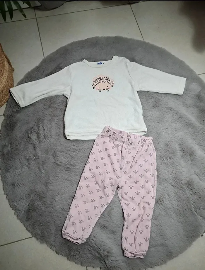 Pyjama 2 pieces 18 mois