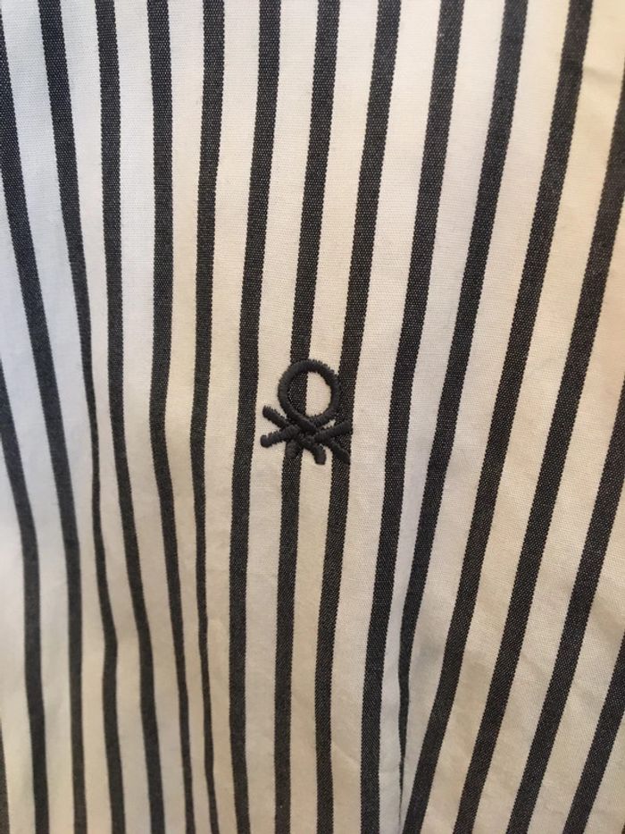 Chemise a rayures united color or benetton - photo numéro 4