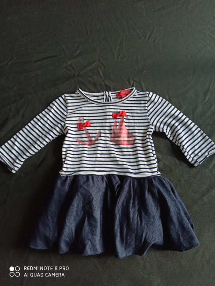 Robe Marine à rayures