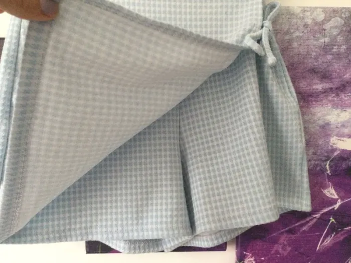 Jupe portefeuille short taille 16 ans - photo numéro 4