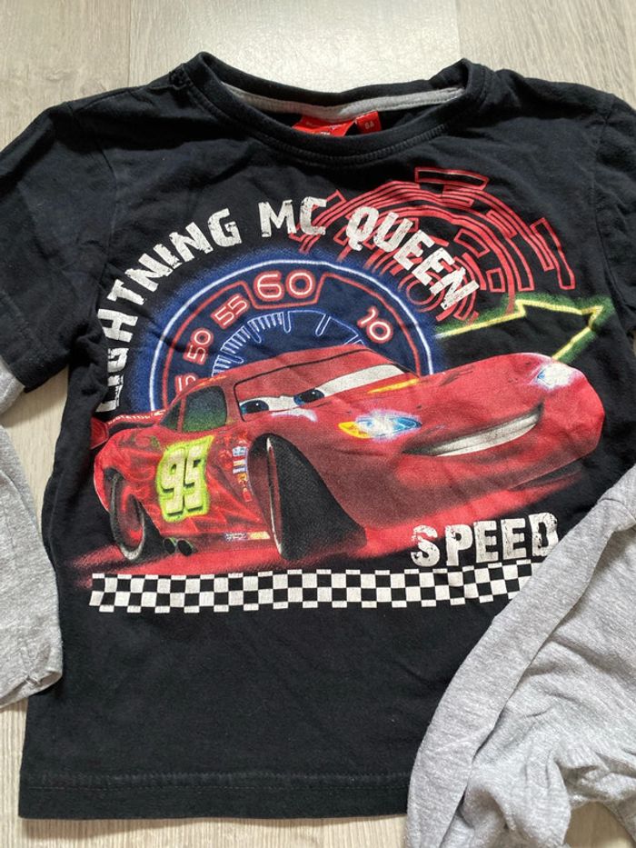 Lot 2 tee shirt cars 6 ans - photo numéro 3