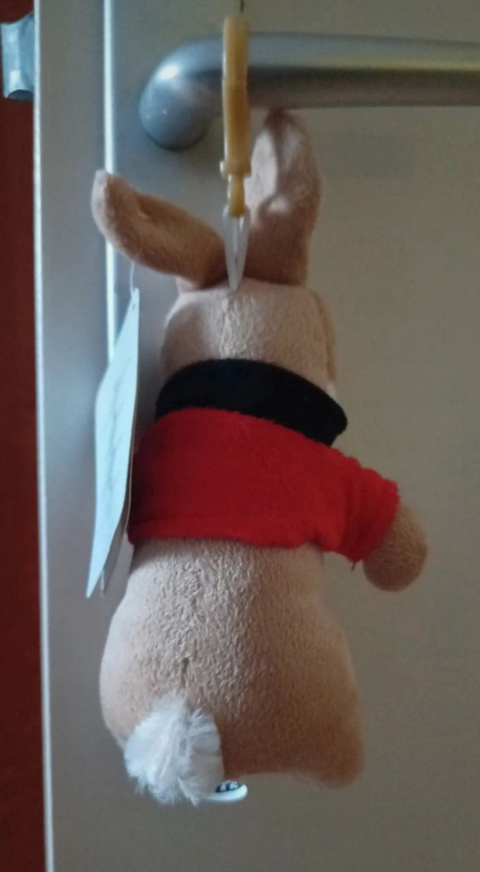 Peluche petter rabbits porte clef - photo numéro 2