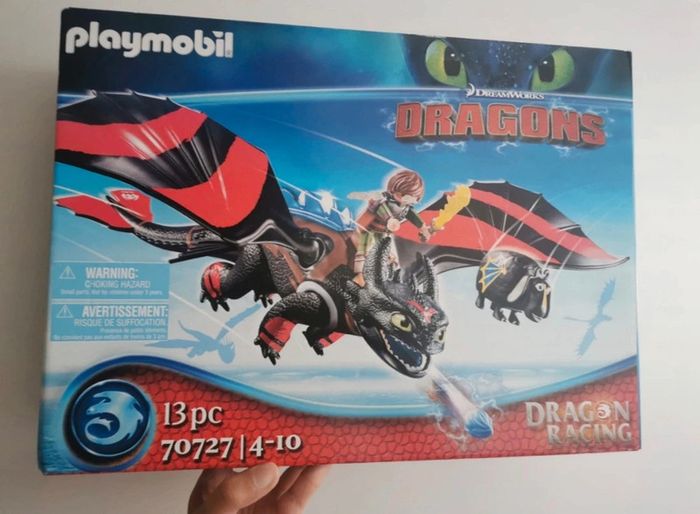 Playmobil dragon racing dreamworks