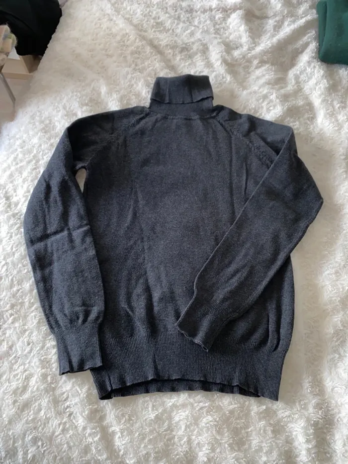 Pull col roulé Zara