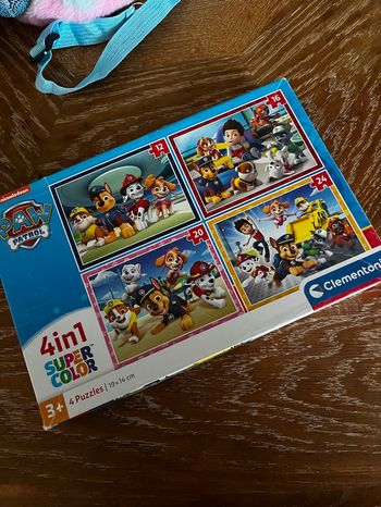 Puzzle 4 en 1 Pat Patrouille