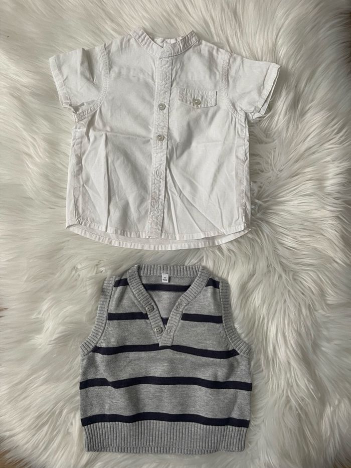 Ensemble d été pour bébé garçon 6 mois - photo numéro 4