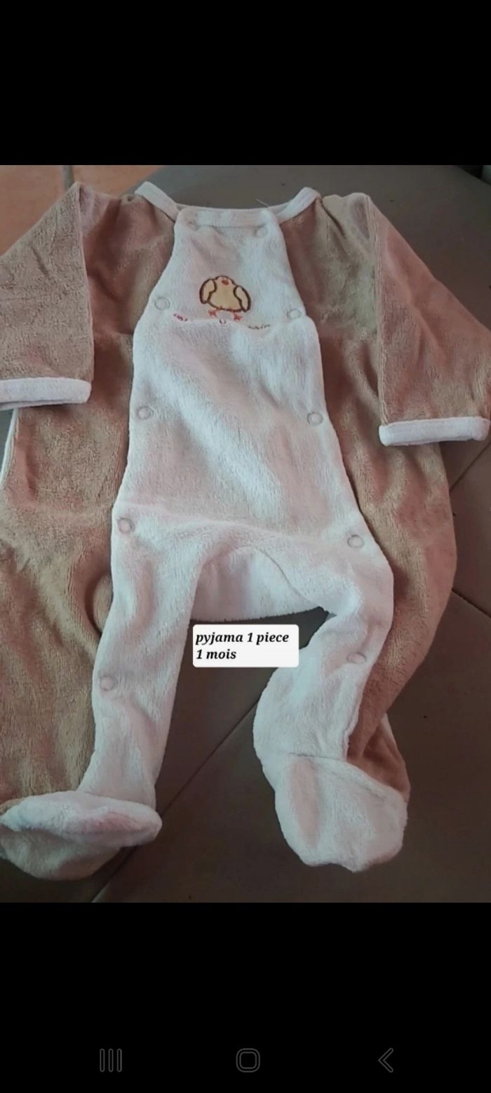 Pyjama 1 mois