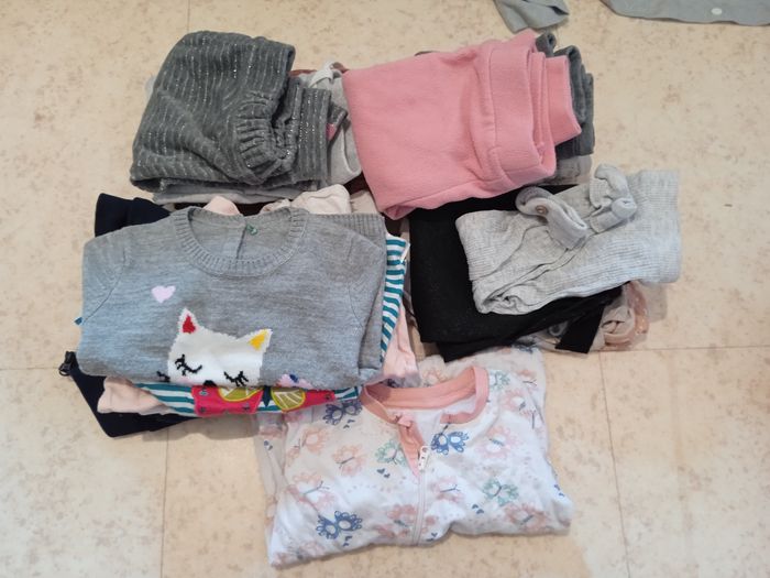 Lot vêtements fille 9 mois