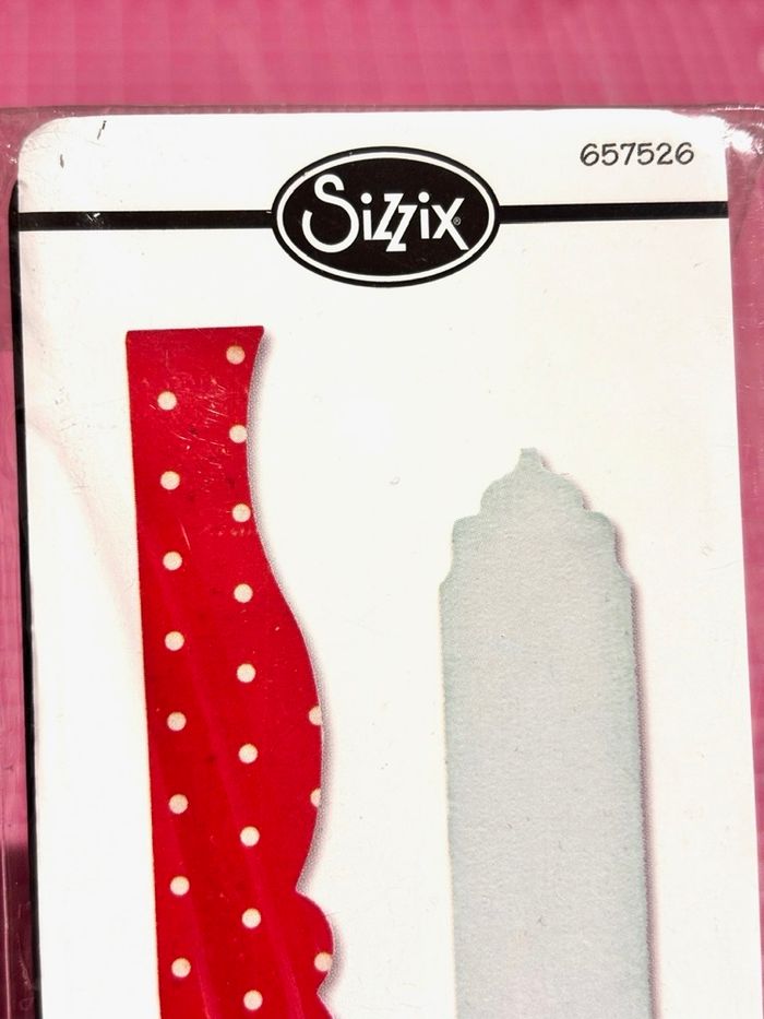 Ensemble 4 matrices de découpe Sizzix, bordures - photo numéro 7