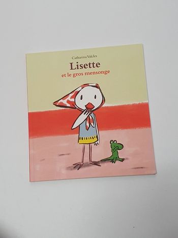 Livre lisette et le gros mensonge