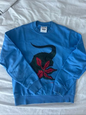 Sweat-shirt Lacoste bleu
