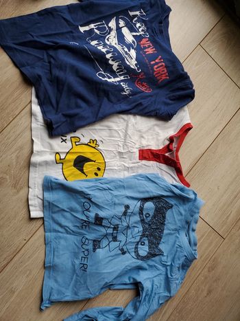Lot 3 t shirts manches longues