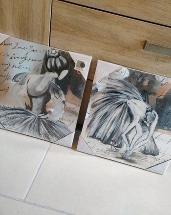 2 tableaux danseuse