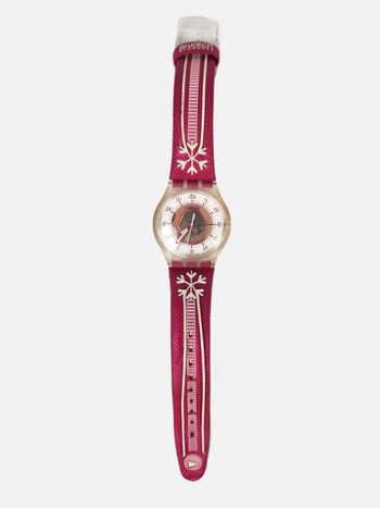 Montre Swatch SUMK100 Snowpass Rose - Collector Vintage