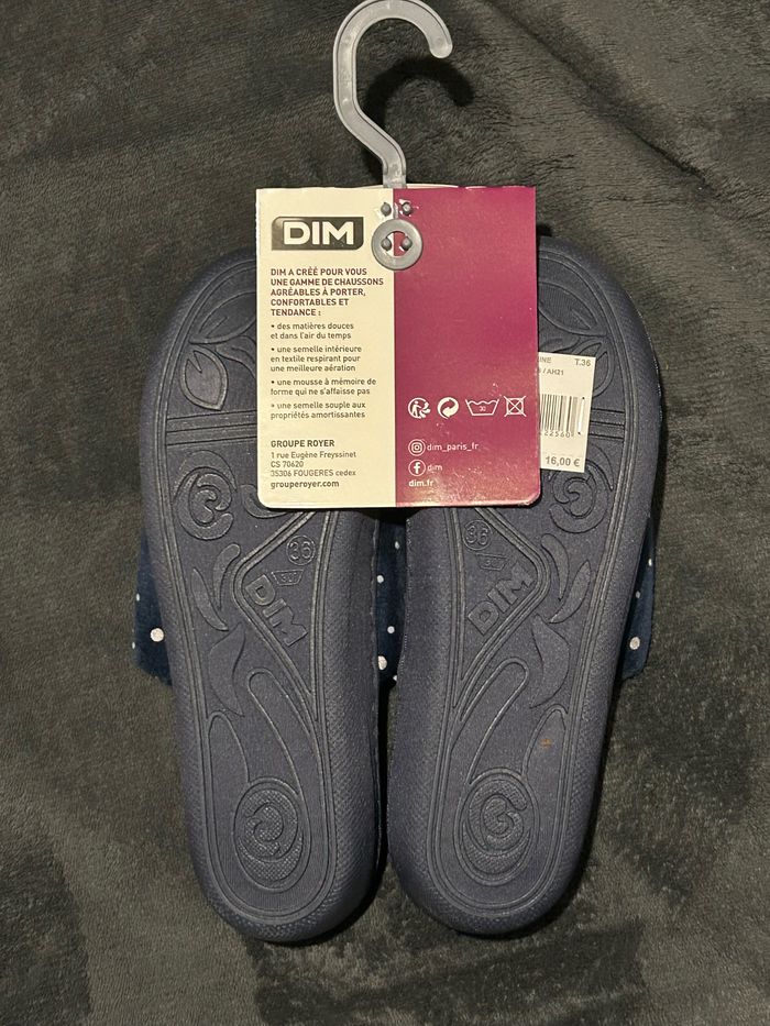 Chausson dim taille 36 neuf avec étiquette - photo numéro 2