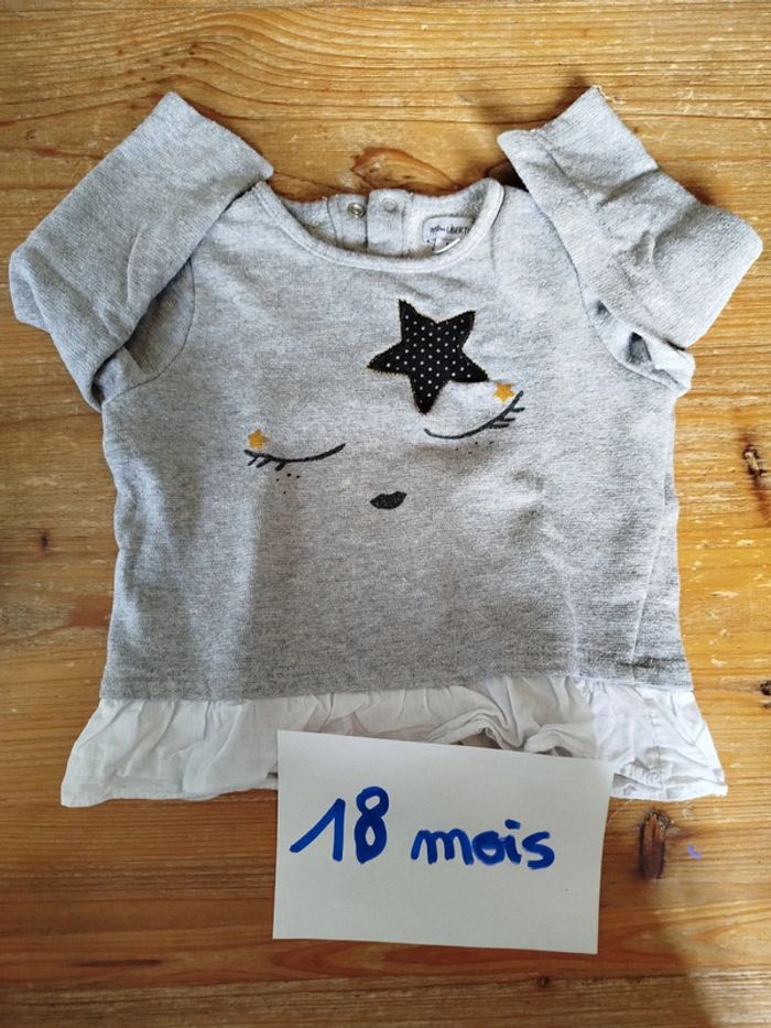 Haut manches longues 18mois