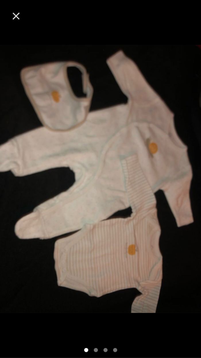 Lot pyjamas 1 mois - photo numéro 5