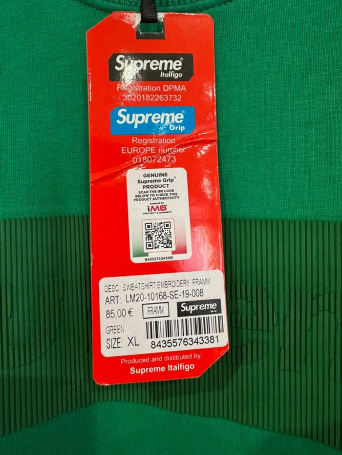 Pull / Sweat vert Supreme Taille XL - photo numéro 5