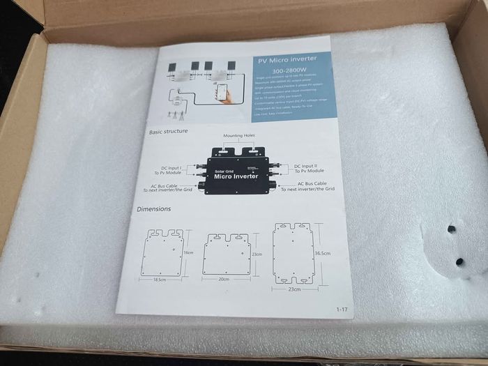 [NEUF] Micro-onduleur solaire GTB-600 - photo numéro 5