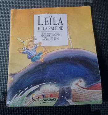 Livre enfant Leïla et la baleine