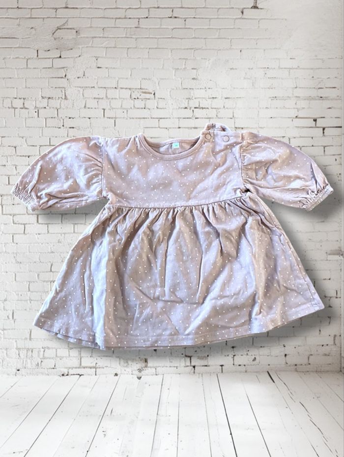 Robe à pois taille 12 mois