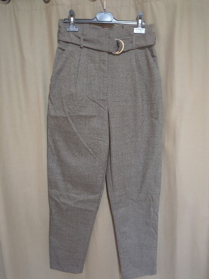 Pantalon taille haute