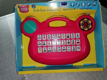 Ordi ours éducatif j'apprends l'alphabet et Apprenons les mots