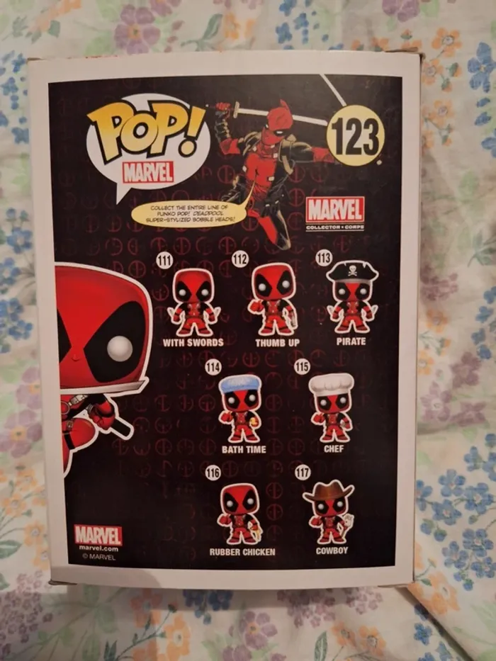 Funko pop marvel deadpool 123 - photo numéro 2