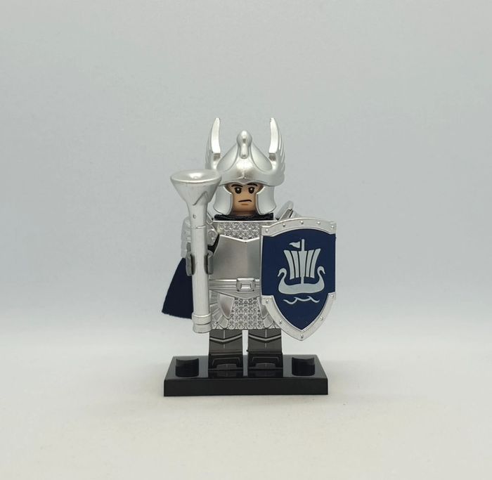 💍 Figurine Le Seigneur des Anneaux - Knight Of Dol Amroth - (Style Lego) 💍