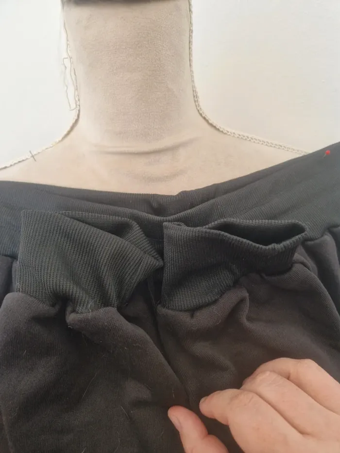 Pantalon de jogging pâte de chien cœur noir - photo numéro 3