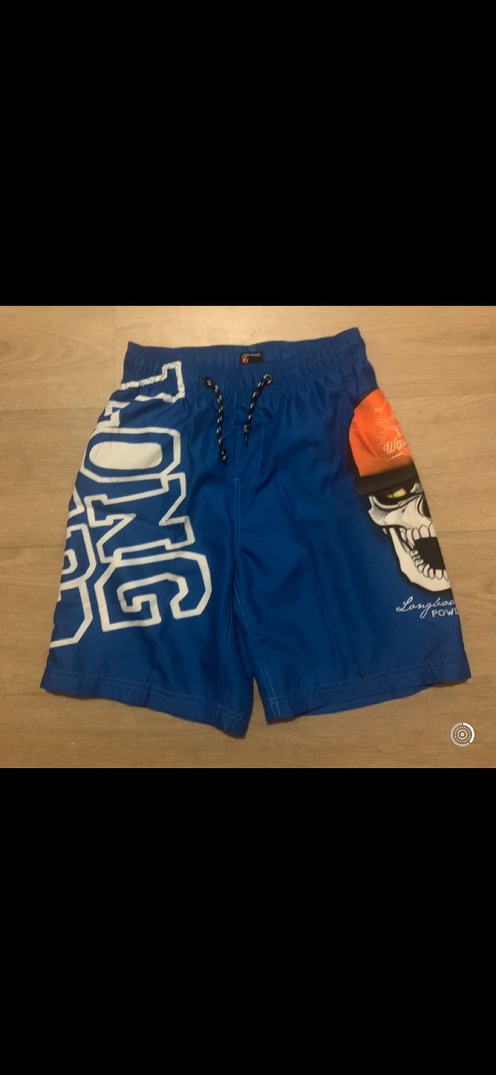 2short et 1tee shirt marqué longboard neuf taille 10ans - photo numéro 3
