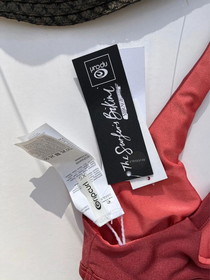 Haut de maillot de bain réversible bicolore - photo numéro 9