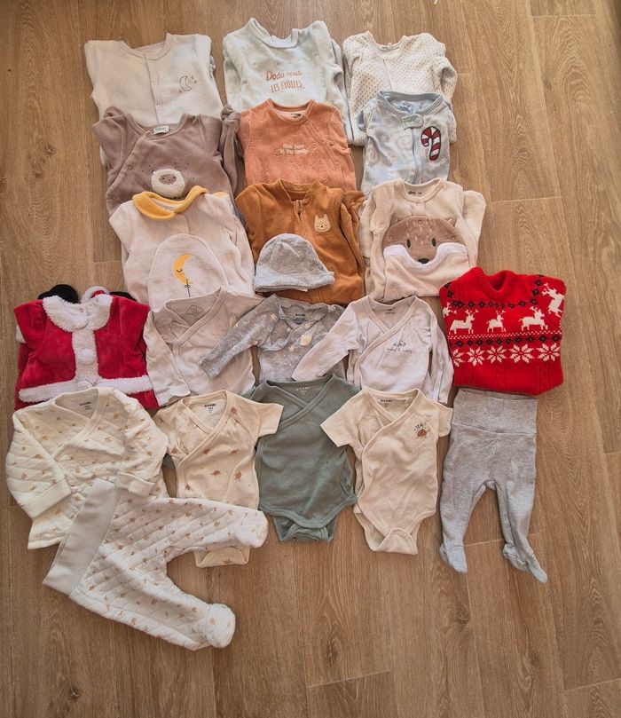 Lot pyjama bodies mixte - photo numéro 4