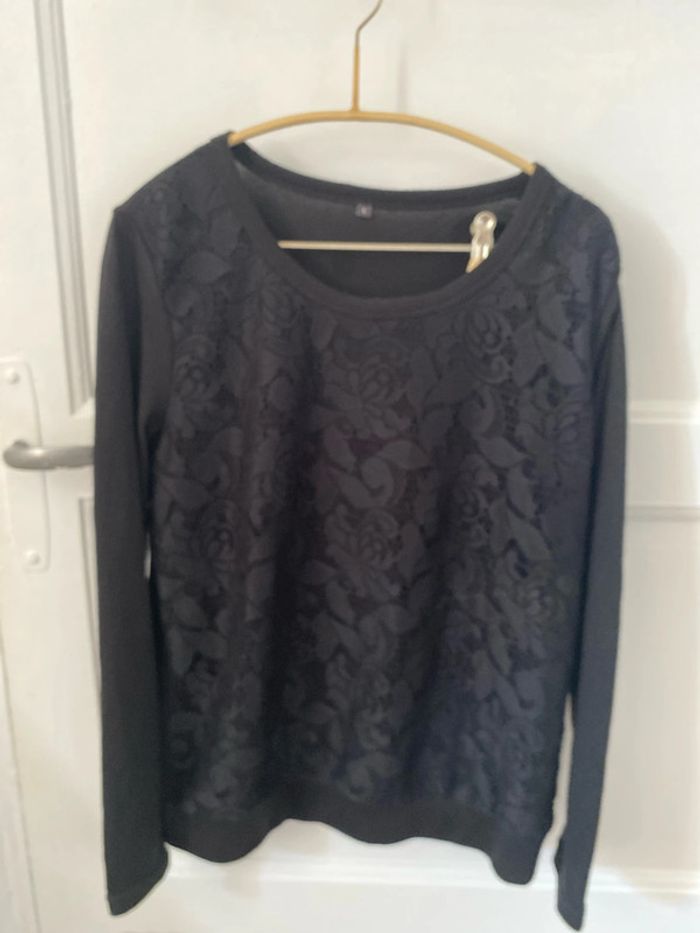 Pull dentelle