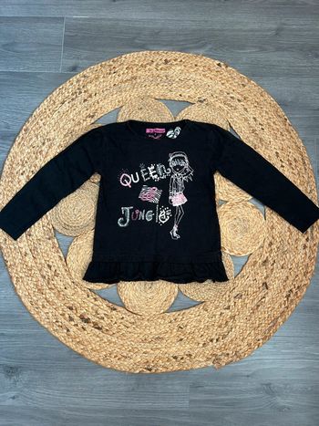 Haut longues manches noir 4 ans