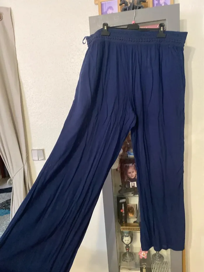 superbe ensemble détente tunique pantalon M&S mode 50 - photo numéro 5