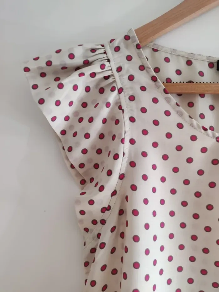 Top à pois - Zara - photo numéro 3
