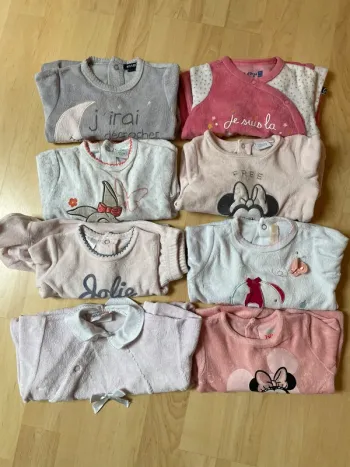 Lit 8 pyjamas fille