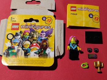 Minifig Lego Joueuse E-Sports - série 25 - Parfait État - avec boîte - Lego Original