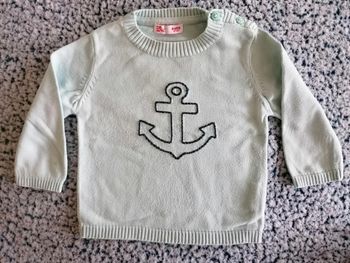 Pull fin garçon taille 6 mois