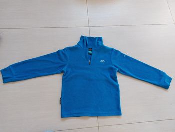 Pull polaire à col zippé