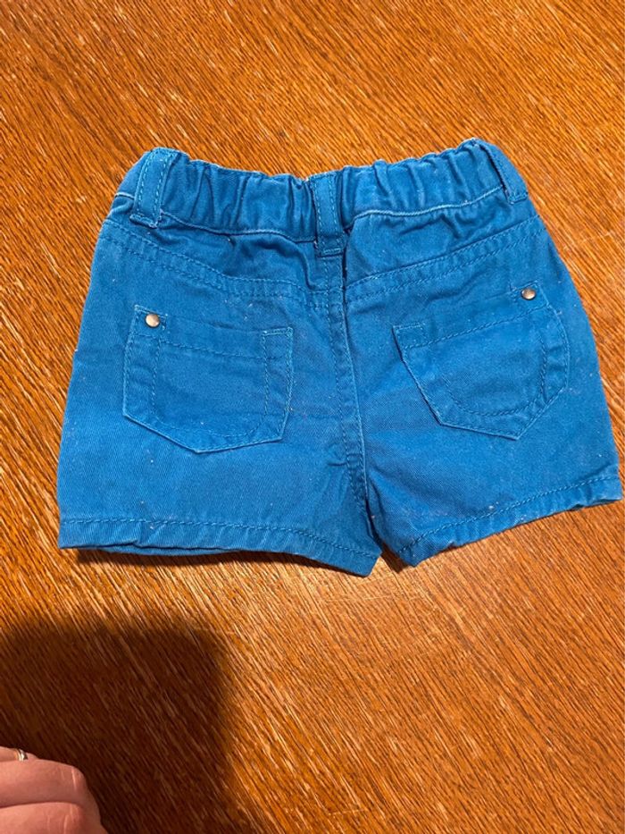 Short bleu - photo numéro 2