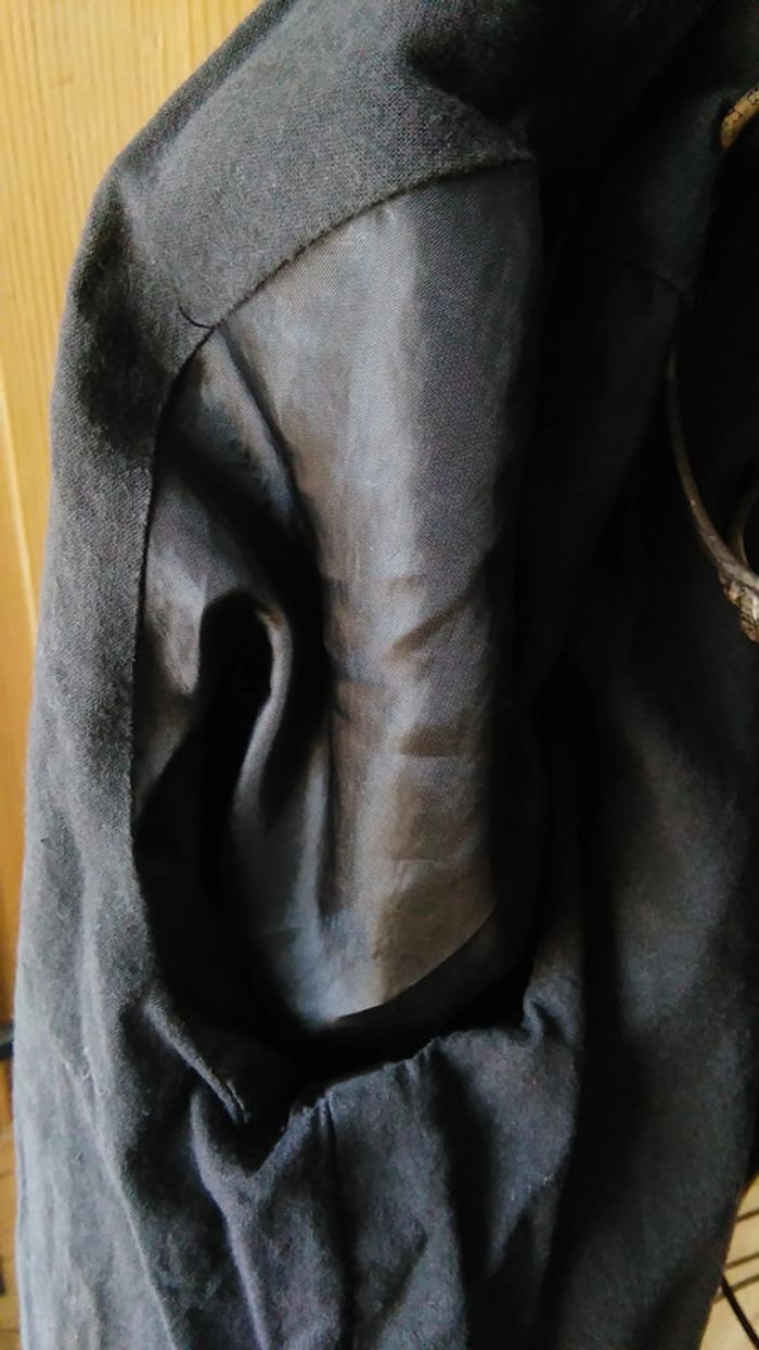 Veste jean noir manche 3/4 Jennyfer - photo numéro 7