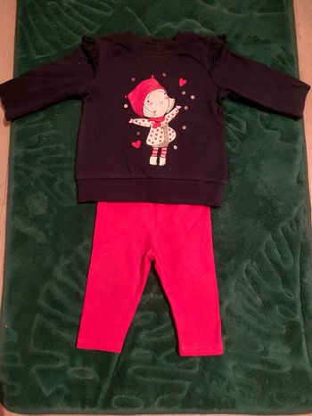 Ensemble fille 3 mois