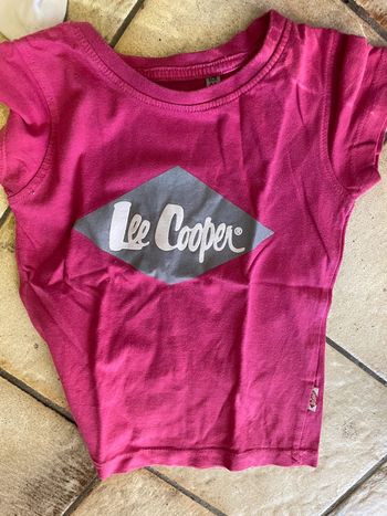 2 t-shirt lee cooper 4ans