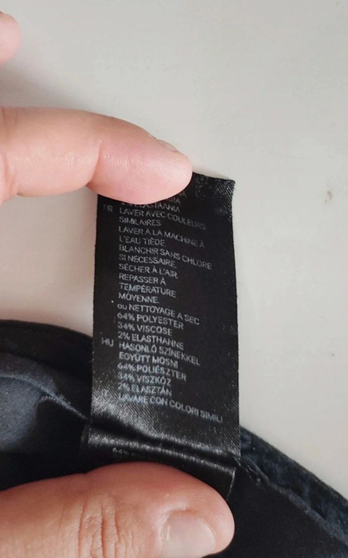 Pantalon de tailleur à jambes larges femme. C - photo numéro 5