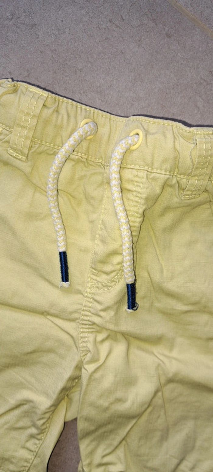 Short jaune Obaïbi 12 mois - photo numéro 2